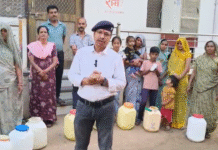 डग नगर में गहराया जल संकट: 15 दिनों से सूखे नल, 15 परिवार परेशान