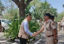 जोधपुर पहुंचे मुख्य सचिव वी. श्रीनिवास, पचपदरा दौरे की तैयारियों का लेंगे जायजा