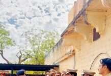 आईजी राजेन्द्र सिंह का नागौर दौरा, मूंडवा व भावण्डा थानों का निरीक्षण