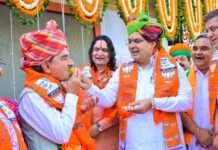 भाजपा राष्ट्रहित, विकास और सेवा की भावना के साथ कार्य करने वाली पार्टी:— मुख्यमंत्री भजनलाल शर्मा