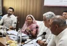 भरतपुर दिशा बैठक: सांसद संजना जाटव की सख्त चेतावनी