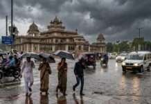 राजस्थान में आधी रात का ‘पावर प्ले’: तूफान और बारिश से बदला मौसम