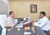 डीग-भरतपुर में फसल नुकसान पर विधायक की मुख्यमंत्री से मुलाकात