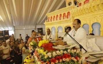 भीलवाड़ा में शिव महापुराण कथा में उमड़ा आस्था का सैलाब