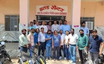 सेन जयंती महोत्सव पर रक्तदान शिविर, 71 यूनिट रक्त संग्रह