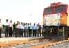 न्यू सराधना टर्मिनल से मुंद्रा पोर्ट के लिए पहली एक्सपोर्ट कंटेनर रैक रवाना