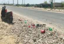 भरतपुर में दर्दनाक हादसा: टैंकर से कुचलकर महिला की मौत, चालक फरार