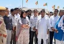 टोंक दौरे को लेकर तैयारियां तेज, सभा स्थल अधिकारियों और भाजपा नेताओं ने किया निरीक्षण