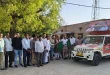 नागौर में ग्राम रथ अभियान का शुभारंभ, 15 दिन तक होगा योजनाओं का प्रचार