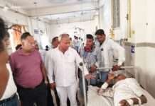 भाजपा कार्यकर्ताओं की बस हुई दुर्घटनाग्रस्त, 11 घायल