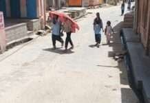 40 पार तापमान, लू से बेहाल जनजीवन — शाम को हल्की बारिश से मिली राहत