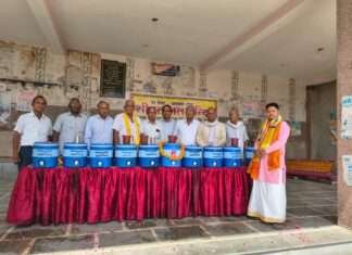 रूड़ा बाबा लेखरा बस स्टैंड पर कुमावत समाज ने शुरू किया शीतल जल मंदिर