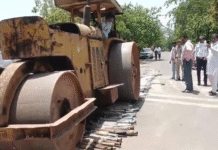 भरतपुर में बड़ी कार्रवाई: 142 पटाखा साइलेंसरों पर चला बुलडोजर