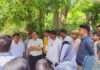 जिला कलेक्टर ने गंगधार में विकास कार्यों का किया निरीक्षण