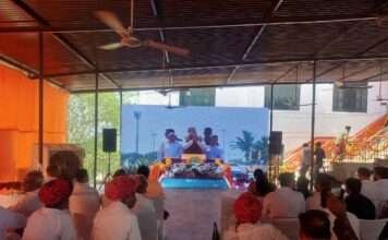 सोमनाथ स्वाभिमान पर्व के रंग में रंगा कोटेश्वर महादेव मंदिर