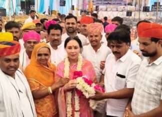 उप मुख्यमंत्री दिया कुमारी ने किया केसरपुरा ग्राम पंचायत भवन का लोकार्पण