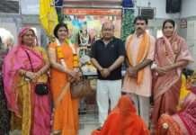 फ्लोरेंस नाइटिंगेल अवार्ड से सम्मानित तेज कवर का जोधपुर में अभिनंदन