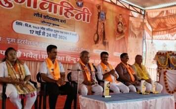 भीषण गर्मी में दुर्गावाहिनी प्रशिक्षण वर्ग किसी साधना से कम नहीं : डॉ. सुरेंद्र जैन