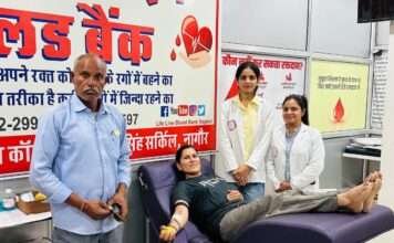 प्रसूता के लिए देवदूत बनी महिला पुलिसकर्मी, रक्त देकर बचाई माँ की जिंदगी