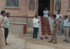 तीनों सती माता मंदिर चोरी प्रकरण में डिप्टी ने किया घटनास्थल का निरीक्षण