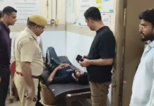 सदर थाना क्षेत्र में पुलिस और गैंगस्टर के बीच मुठभेड़, पंजाब का बदमाश घायल