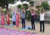 पीसांगन और रामपुरा डाबला में अंतरराष्ट्रीय योग दिवस पर विशेष योग शिविर