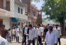 पिण्डवाड़ा में निकला ताजिया जुलूस, दिखी अकीदत और भाईचारे की मिसाल