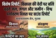 विकास की वेदी पर बलि चढ़ते जल, जंगल और जमीन
