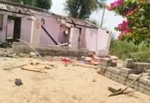 युवक की संदिग्ध मौत के बाद बवाल, आक्रोशित ग्रामीणों ने संदिग्धों के घर में की तोड़फोड़