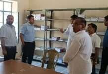 कलक्टर देवेन्द्र कुमार ने ग्रामीण क्षेत्रों में विकास कार्यों का किया निरीक्षण