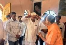 रियांबड़ी में वर्षा पूजन कार्यक्रम, विधायक लक्ष्मणराम कलरू रहे शामिल