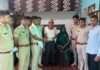 शहीद पुलिसकर्मी भागचंद सैनी के परिवार को 2.62 लाख की सहायता