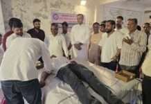 नवाब कायम खां के 607वें शहादत दिवस पर रक्तदान शिविर