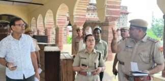 NEET परीक्षा से पहले पुलिस अलर्ट, अधिकारियों ने किया परीक्षा केंद्रों का निरीक्षण