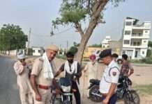 यातायात नियमों के उल्लंघन पर राजस्थान पुलिस का सख्त अभियान