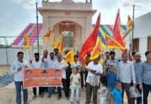 आशापुरा माताजी प्राण प्रतिष्ठा महोत्सव का शुभारंभ, ज्योत यात्रा रवाना