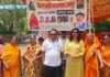एकादशी पर महिला मंडल ने 12 घंटे तक की निरंतर सेवा