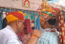 हाईकोर्ट की अनुमति से आजीवन कारावास की सजा काट रहे मूलाराम और सीमा ने रचाया विवाह
