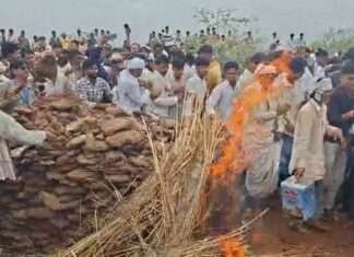 जगन गुर्जर को दी अंतिम विदाई