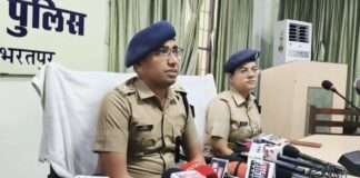 चंद्रभान हत्याकांड में पुलिस मुठभेड़, एक के पैर में लगी गोली, दो गिरफ्तार