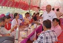 बिखरनियाकलां ग्रामीण सेवा शिविर में उठीं जनसमस्या