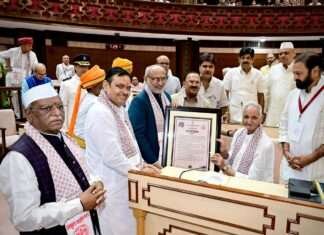 विधायी गौरव यात्रा के समापन सत्र में शामिल हुए मुख्यमंत्री भजनलाल शर्मा