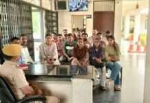 कुंवारिया थाने में यूथ सीएलजी बैठक