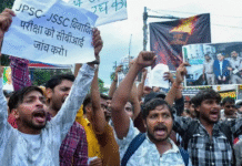 झारखंड में भर्ती घोटालों के खिलाफ छात्रों का उग्र आंदोलन