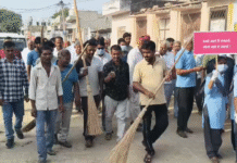बिखरनियां में स्वच्छता अभियान का आगाज