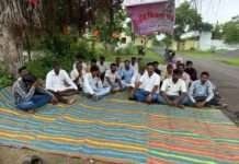 किसानों का हक नहीं मिला तो धरना रहेगा जारी