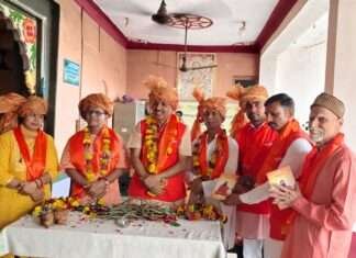 जड़ी-बूटी दिवस पर गंगधार में 51 औषधीय पौधों का रोपण