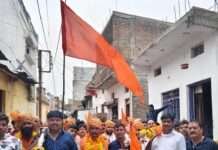 श्रावण मास में शिवमय हुआ गंगधार, कलश यात्रा के साथ निकली भव्य कांवड़ यात्रा