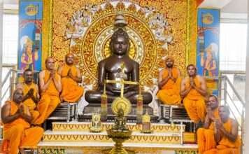 सुखोदय तीर्थ में श्रद्धा के साथ मनाया भगवान कुंथुनाथ का गर्भ कल्याणक महोत्सव