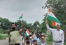मुबारक खान की अगुवाई में निकली तिरंगा प्रभात फेरी